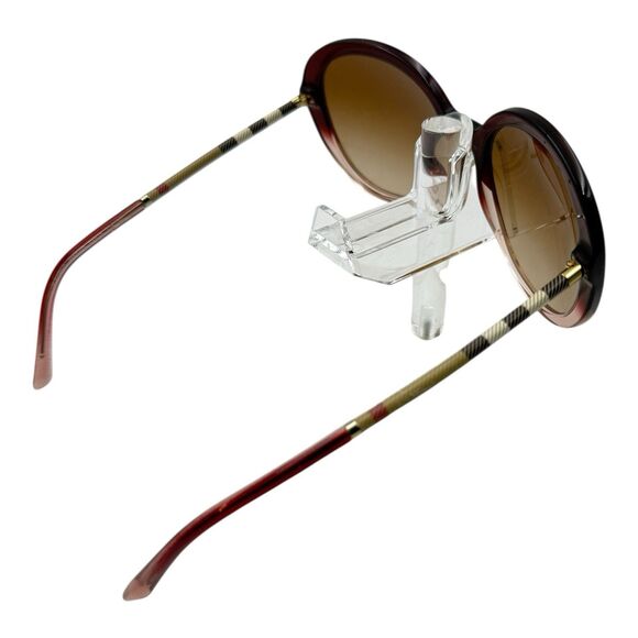 BURBERRY B4239 QF HERITAGE Check Havana Brown Frame Sunglasses 57 19 140**ITALY main image 4